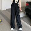 Women's Spring and Summer Loose High Waist Leisure Sports Wide Leg Pants