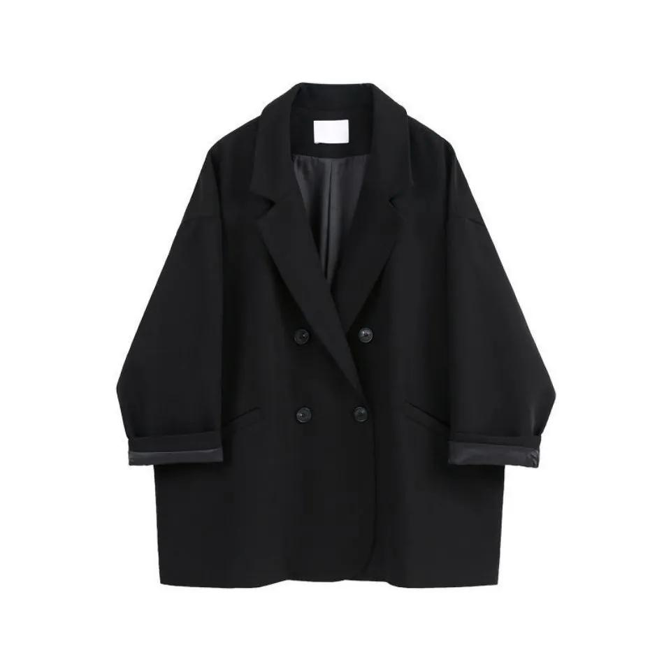 Women Blazer Spring and Autumn Vintage Suit Jacket Female Oversized Blazers