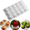 Non-stick Fruit Shape Dessert Mold Silicone Realistic Fruit Baking Mold  Party Pastry