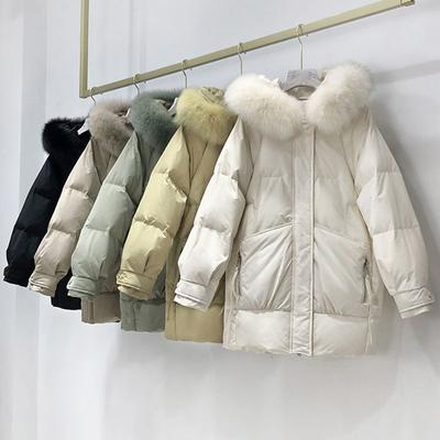 Loose Cotton-Padded Jacket for Women Winter Bread Coat Student Down Cotton Coat