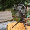 Camping Fans for Tents 10400mAh USB Rechargeable Battery Operated Fans with LED Lantern Folding Tripod Cordless Portable Fan