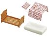 Sylvanian Families Furniture [Single Bed] Ka-523 ST Mark Certification For Ages 3 and Up Toy Dollhouse Sylvanian Families EPOCH