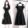 2026 Plus Size Women's Slimming Summer Dress - Flattering Belly Cover and Waist-Cinching