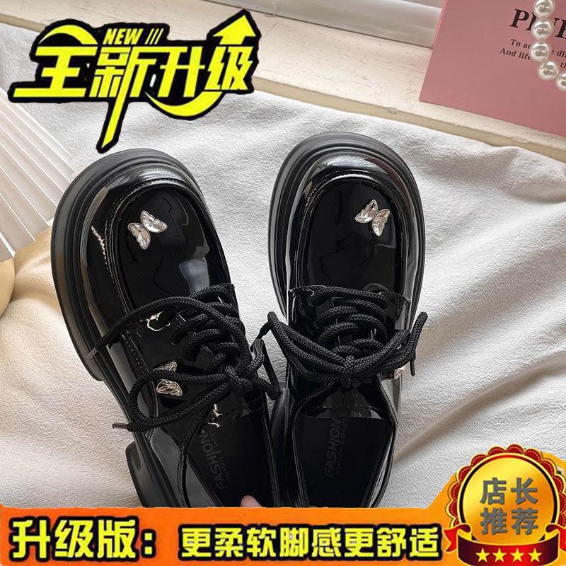 

Новые маленькие кожаные туфли с бантиком для женщин, милые туфли для увеличения роста, одинарные туфли 40