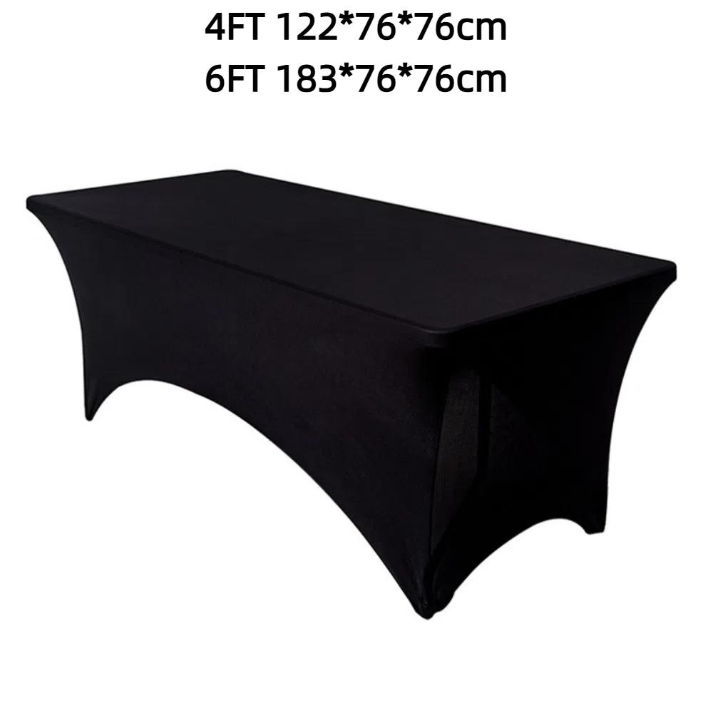 4/6FT High Stretch Tablecloth Universal Birthday Table Cover  Outdoor  Event