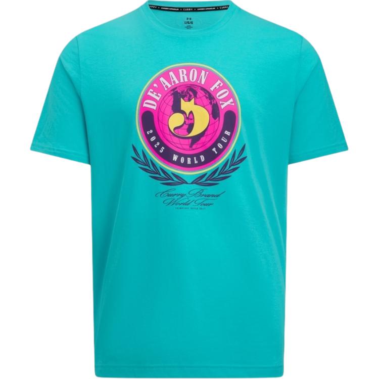 

Under Armour Curry FW25 Пуловер Свободного Кроя Спортивная Футболка с Коротким Рукавом Мужские Топы 6012975-400 S