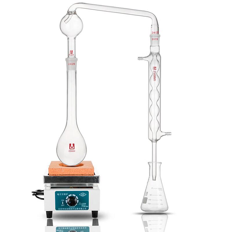 POMEX Constant Nitrogen Analyzer Glassware Set