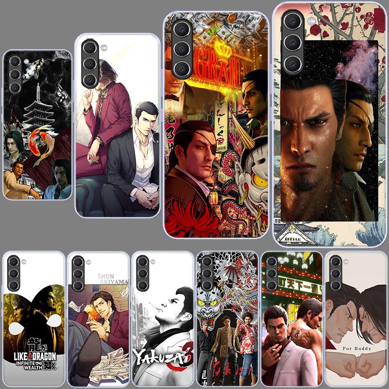 Yakuza 0 Game Phone Case for Samsung A54 A14 A24 A34 A17 A37 A57 A55 A35 A25 A15 A13 A23 A33 A53 A07 A05S A04S A03 A73 Galaxy No