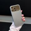 Großes Fenster Dünner Kameraobjektiv-Schutzhülle Für iPhone 17 Air 16 15 14 13 12 Pro Max Matt Galvanisierte Bildschirmschutz Anti-Drop Abdeckung