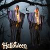 LED Halloween Hanging Skeleton Atmosphere Decoration Props