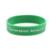 Embossed Letter Silicone Bracelets: Anti-Lost, Commemorative, Multi-Color Options for All Ages