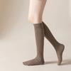 Calzini da donna Invernali Caldi Lunghi Spessi Termici Cotone Spugna Lisci Harajuku Traspiranti Addensati Casual Al Ginocchio
