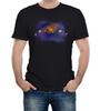 Solar System Planets Mens T-Shirt Mens Womens Tees Top Orbit Earth Milky Way Galaxy Science Cool
