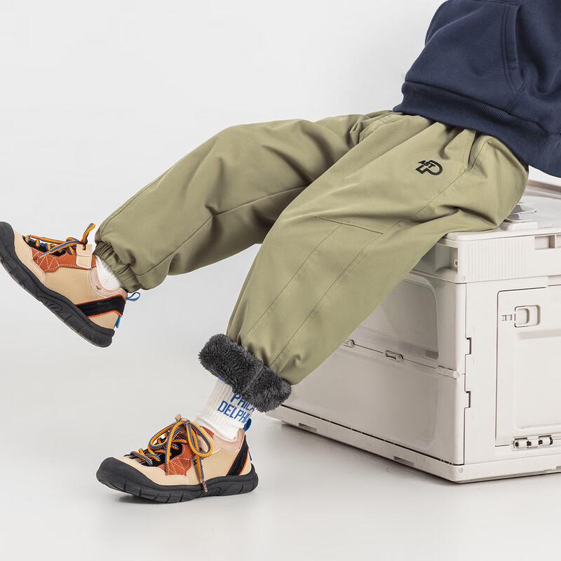 Boys  Fleece-Lined 3D Print Winter Ski Pants 110