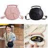 Charming Kids Bowknot Bag In White Pink And Black Colors For Everyday Style