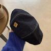 Frauen Denim Baskenmütze Hut Jeans Baskenmützen Maler Hüte Frühling Beanie Hut Retro Achteckige Kappe Weibliche Damen Outdoor Freizeit Visier kappen