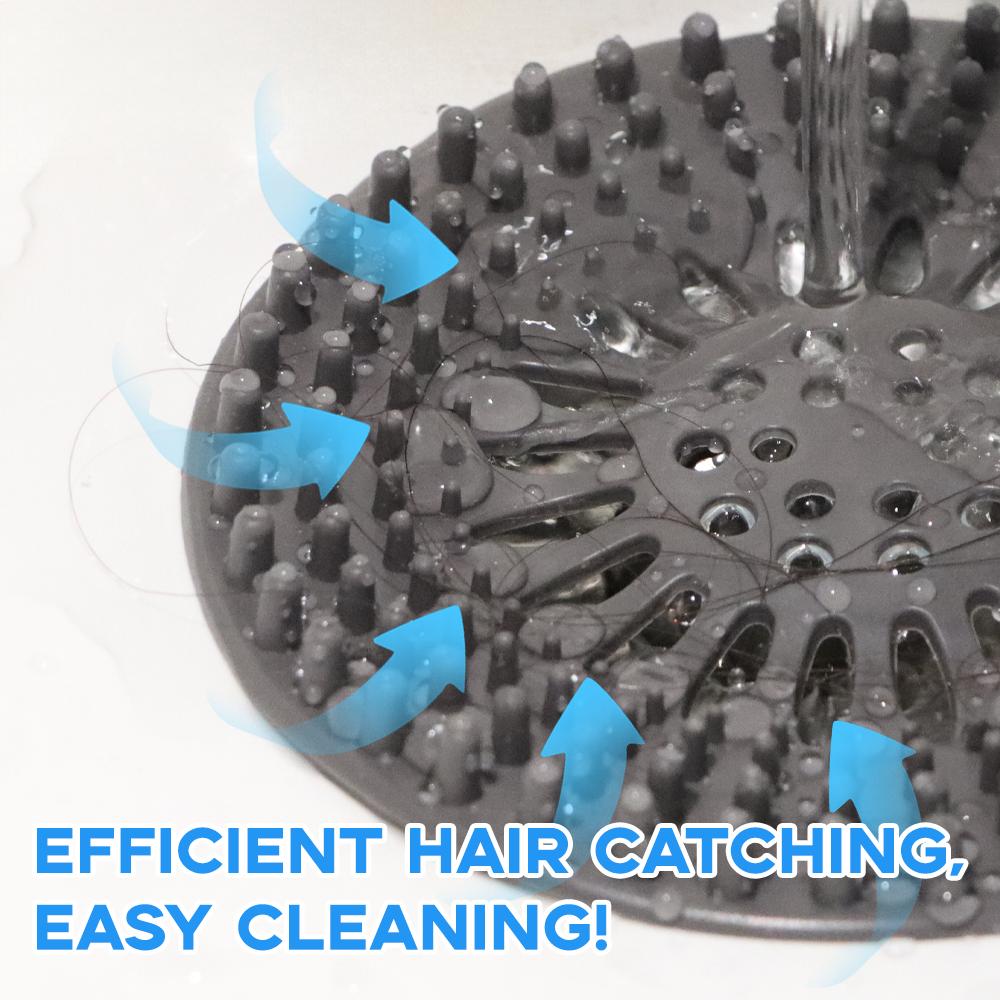 Silicone Drain Strainer Household Shower Floor Filter Sink Strainers Hair Catcher For Kitchen Bathroom Accessories