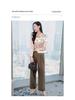 2025 Women's Printed Mulberry Silk Shirt: Slim Fit, Fashionable Real Silk Top for Spring & Autumn