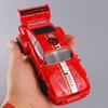 Transforming Robot Racing Car: Child's Inertial, Drop-Resistant Sports Model