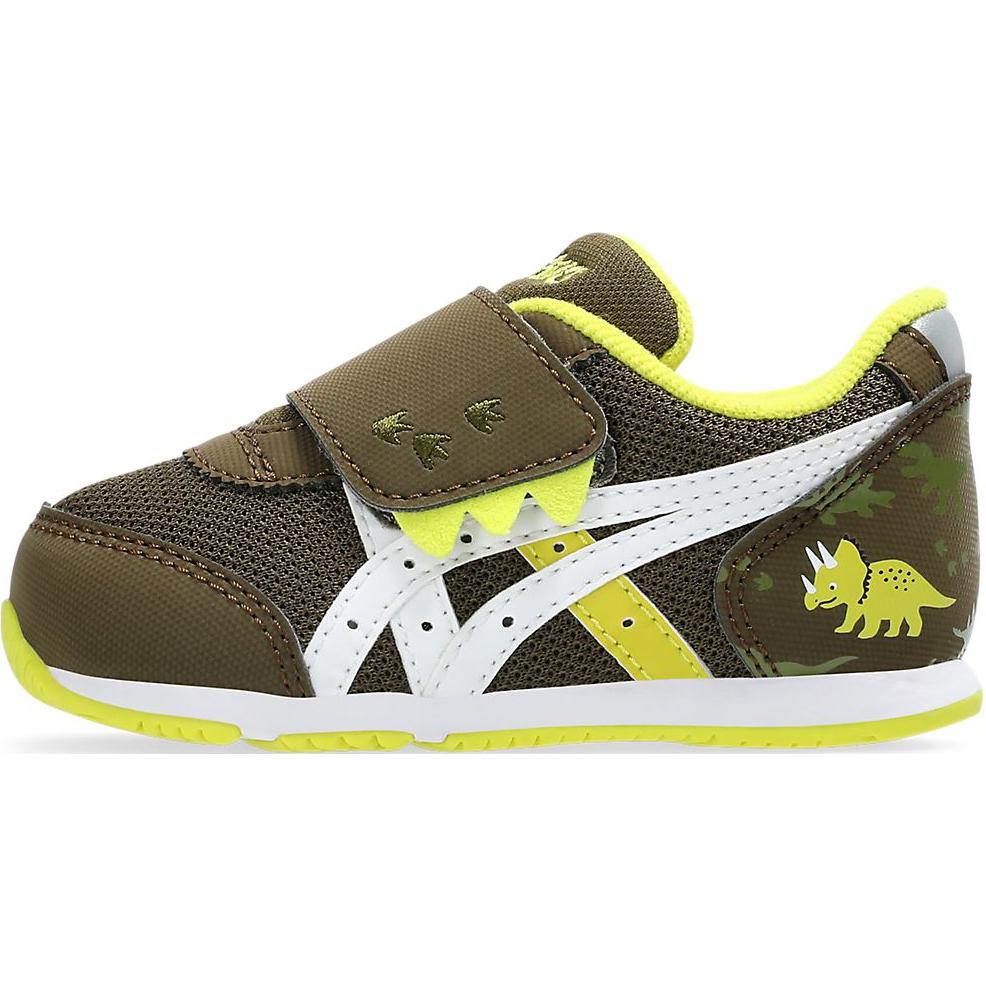 Asics Idaho Baby Dinosaur Series Comfortable Lightweight Growth Protection Soft Sole Baby Sneaker Green 1144A392-300