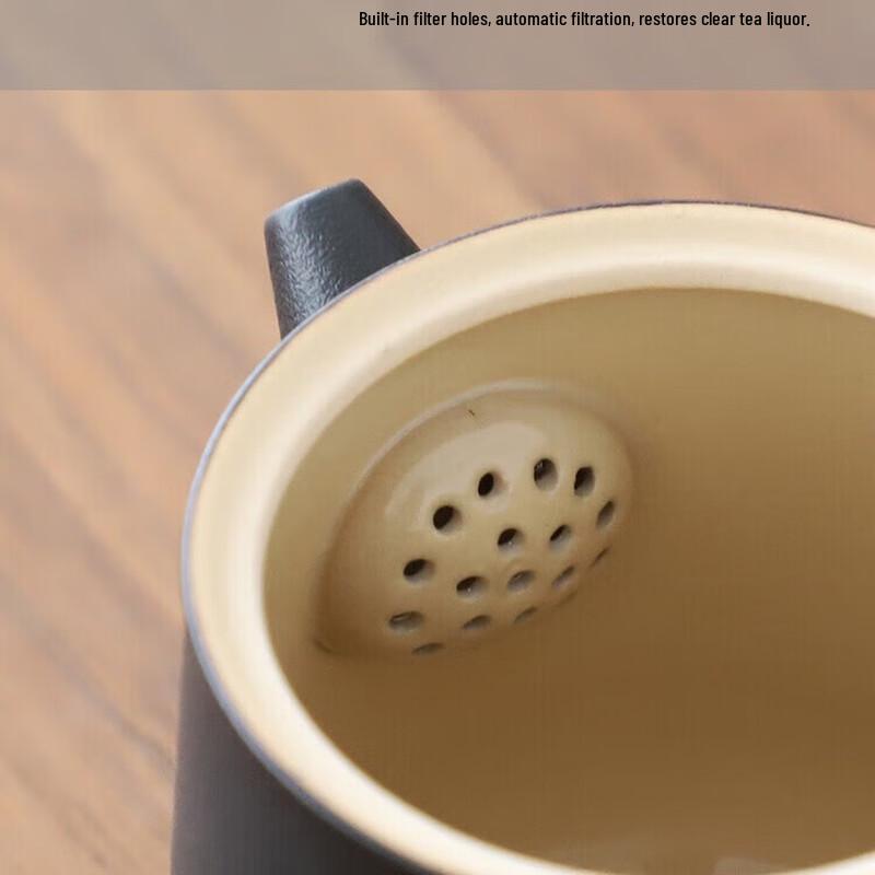 Zhi Zhe Jue Qi Mountain View 7-Piece Portable Ceramic Travel Tea Set