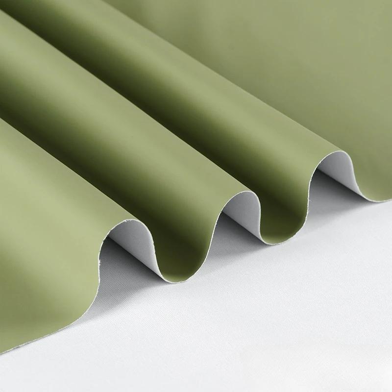 50x145cm Matte Leather Fabric Four Sided Elastic Lambskin Tight Fitting Leather Pants Baby Clothes Clothing Design Fabric