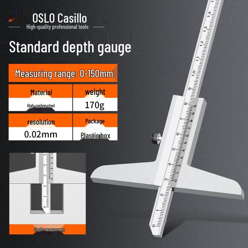 Industrial Grade Depth Caliper