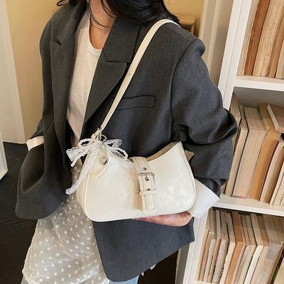 Unique Hot Girl Style Trendy Underarm Bag for Women with Belt Buckle 2026 Commuting Shoulder Bag Fashiable Women's Accessory
