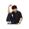 Li Ning Sports Trend Series Simple Casual Solid Color Short Sleeve Polo Shirt Men Polo Shirts Deep-Navy APLU165-2