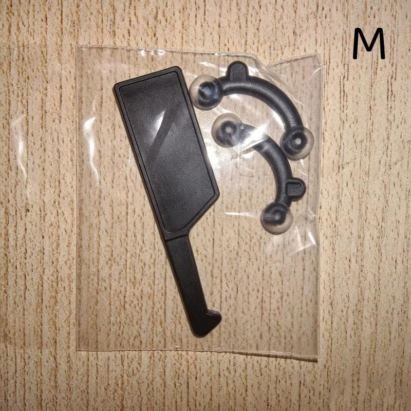 1 Set Elastic 3 Size Nasal Bridge Straightener Invisible Nose Shaper Pain Free Acrylic Nose Clip Corrector