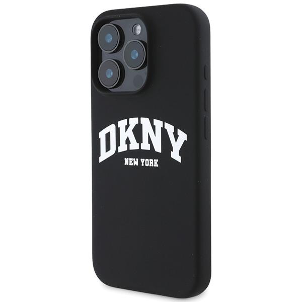 Dkny Dkhmp16Xsnyach Iphone 16 Pro Max6.9 Czarny/Black Hardcase Silicone White Printed Logo Magsafe