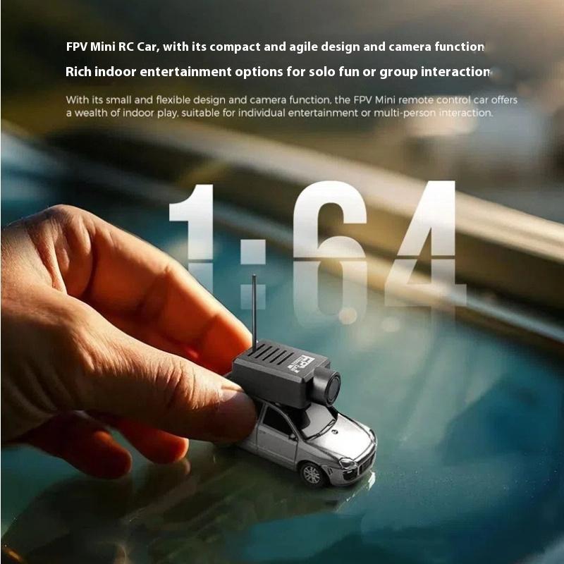 WLtoys 1:64 Mini RC Car with 720P FPV Camera WiFi APP Control Remote Control Racing Car First-Person View Toy Gift for Kids