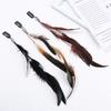 Fashion Handmade Extensions Hippie Headpieces Novelty Hairclips Headband Headwear Feather Hair Rope