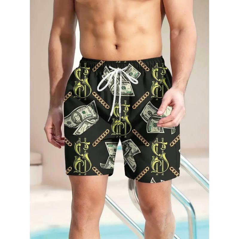 

Men s Jesus Figure Coastal Cliff Seascape Print Beach Shorts Drawstring Waist Quick Dry Casual Swim Trunks 2026 XL
