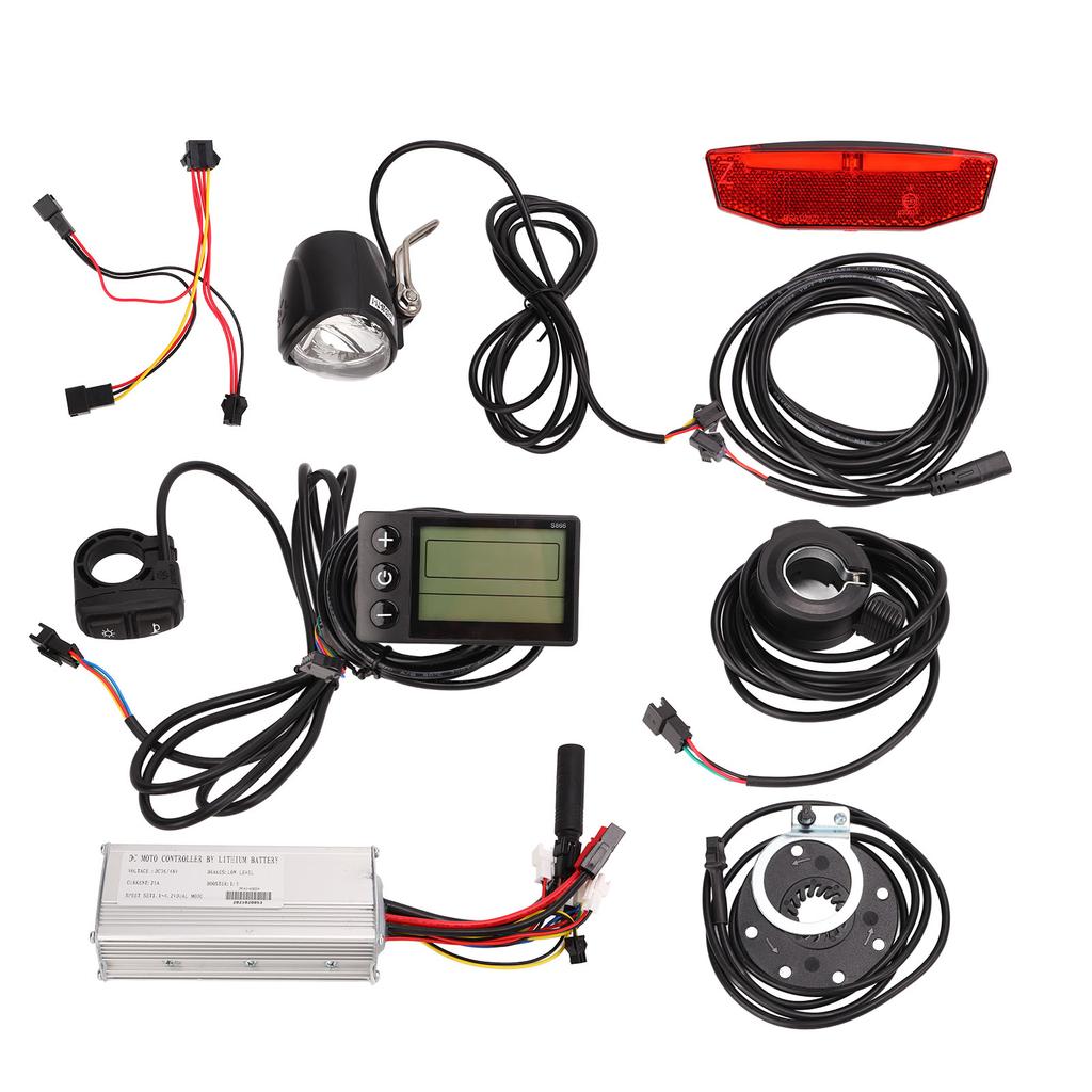 36V 48V 25A Controller Kit S866 Display Vorder- Rücklichter 2-in-1 Schalterkonfiguration für 750W