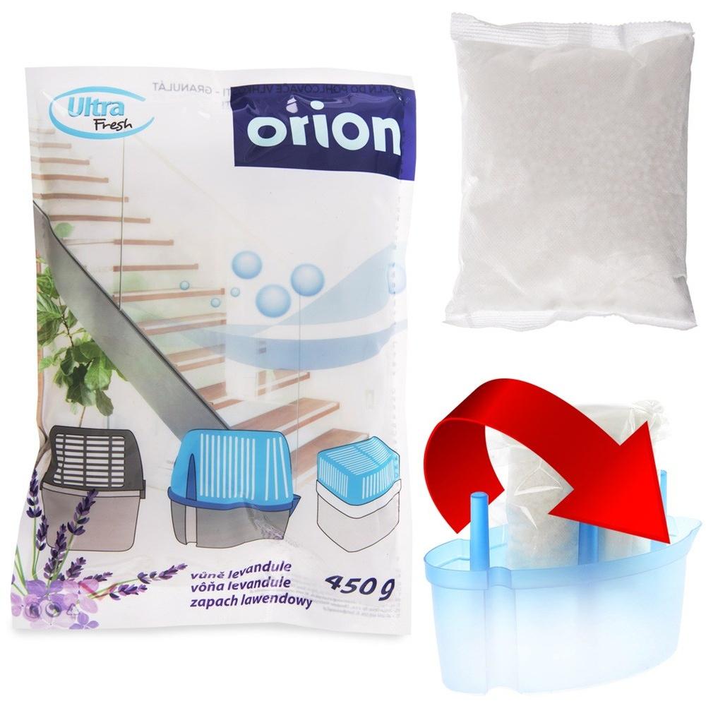 Moisture Absorber Insert, Lavender Granules, ULTRA FRESH, 450 G, 6 Pcs.