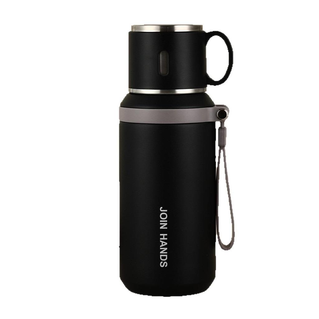 High-Value 316 Stainless Steel Insulated Water Cup with Lid – Large Capacity, Portable, Hot-Selling Tea & Water Separation Design for Home Use