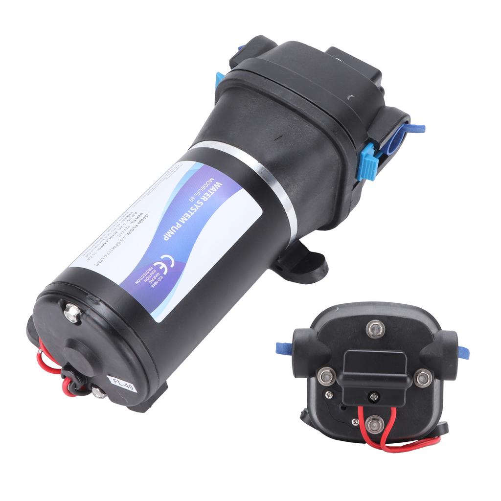 Water Pump Small Automatic Large Flow Bottling Equipment Multifunctional Engineering Plastic FL‑40 12V