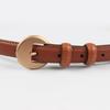 Women'S Leather Thin Belt Decorative Shirt Waist Seal With Dress Suit Waist (2Cm 8 Colors Optional)