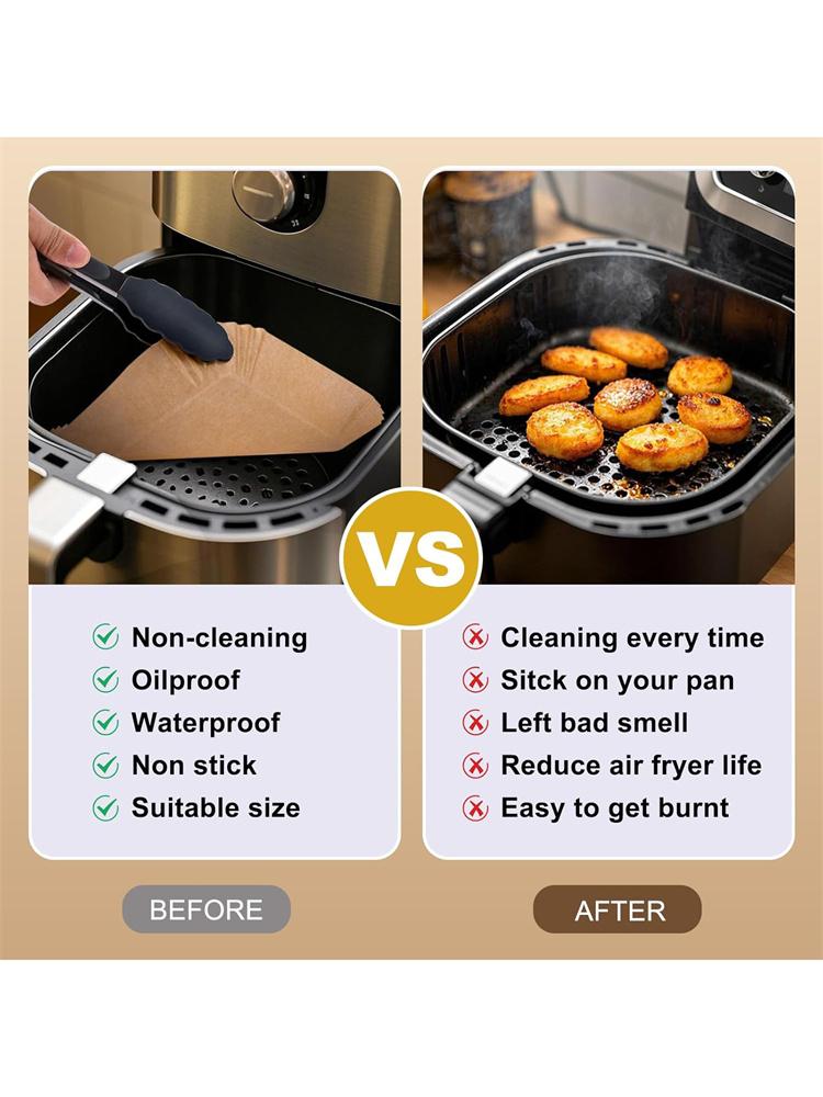 Air fryer oil-absorbing paper-square 16CM-100 sheets