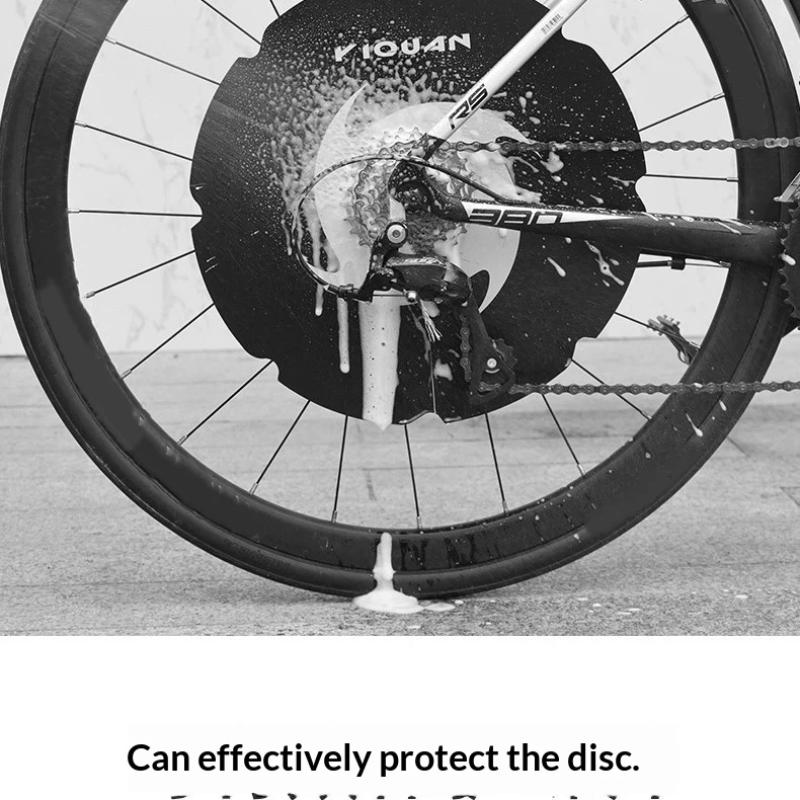 Durable Bike Disc Brake Protection Cover for Easy Cleaning Perfect for All Weather Outdoor Use