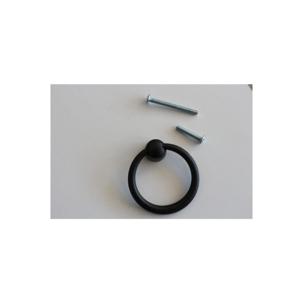 Uchwyt okrągły w kolorze matowej czerni