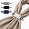 2 Stück Kleidclips Rückenraffung Elastischer Kleiderclip zum Festziehen des Kleides Modeaccessoire für Cardigan Pullover Schal Hemd Raffclip