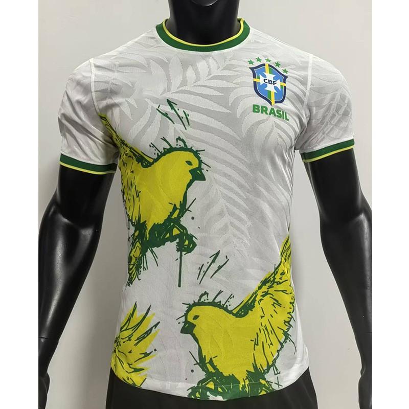 2425 Players Brazilian Jerseys Training Uniforms Player Version Jersey Football L белый