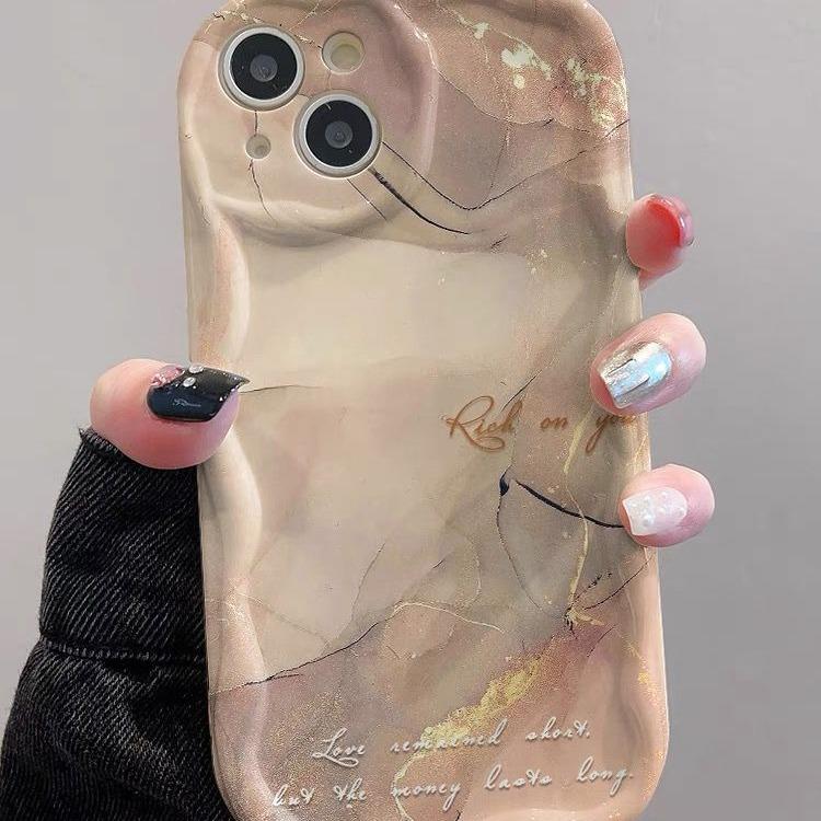 

Элегантный чехол с мраморным узором для iPhone 15/14 Pro Max, 13, 12, 11, XS, XR, X - полная защита. iPhone 12