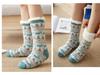Lambswool Fleece Lined Non-Slip Winter Slipper Socks for Adults