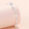 925  Silver Stars Bead Bracelets Women Korean Versatile Adjustable Charm Bracelets Girls Sweet Beautiful Jewelry Gifts