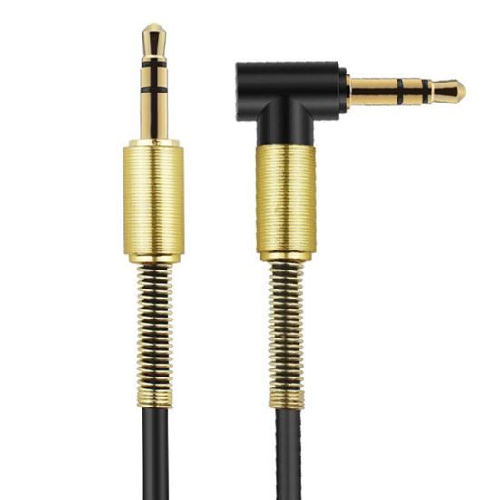 Audio Line High Fidelity Audio Transfer Retractable 3.5mm Jack Male To Male Speaker Audio Extension Cable for Home Theater
