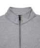 LEE Small Twitch Logo Quarter Zip-Up Sweatshirt Gray