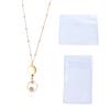 Name Card Keychain Office Supplies Badge Holder Necklace DIY Beaded Lanyard with ID Card Holders Retractable Badge Reel Lanyard